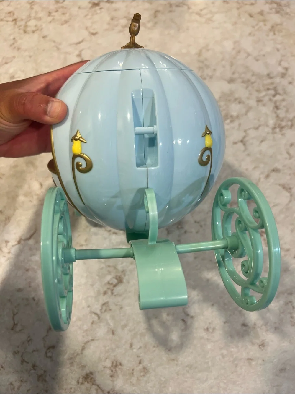 Disney Tokyo Disney Resort Mint Green & White Carriage Collectible